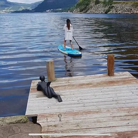 아파트 Strandhytte Naer Preikestolen *